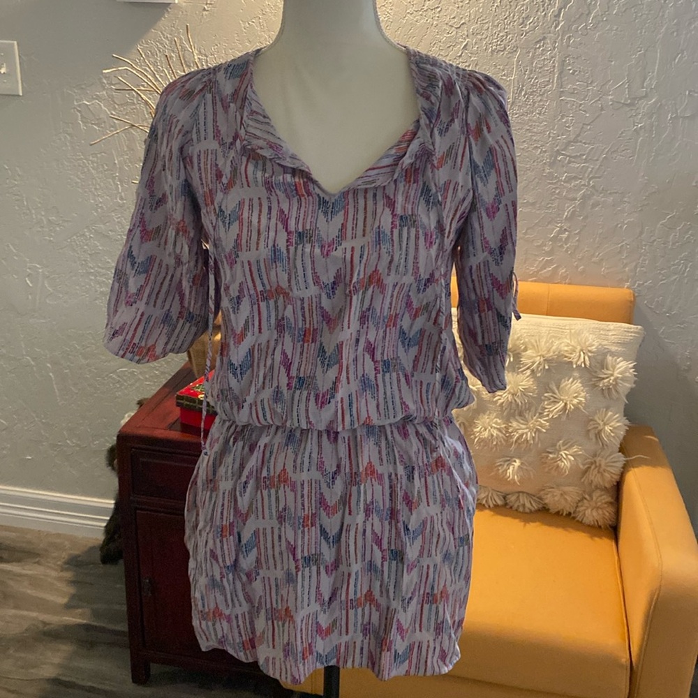 silk mini dress